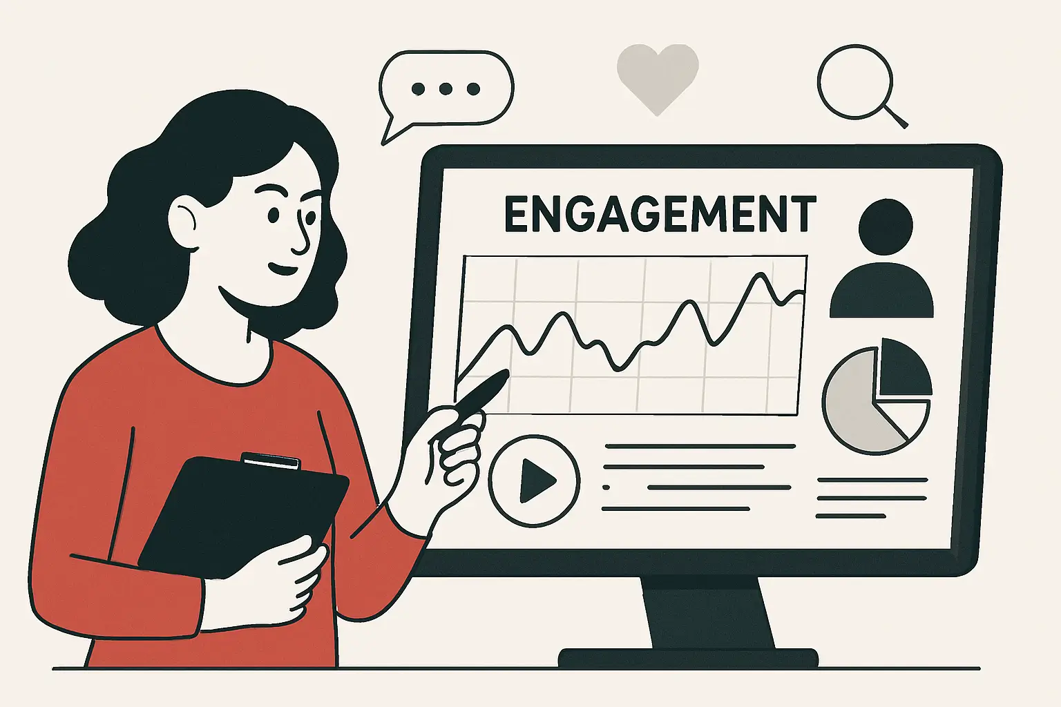 Evaluating Engagement and User Behavior