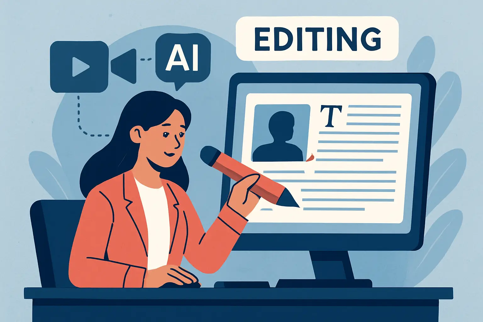 Editing AI Generated Blog Posts from Video