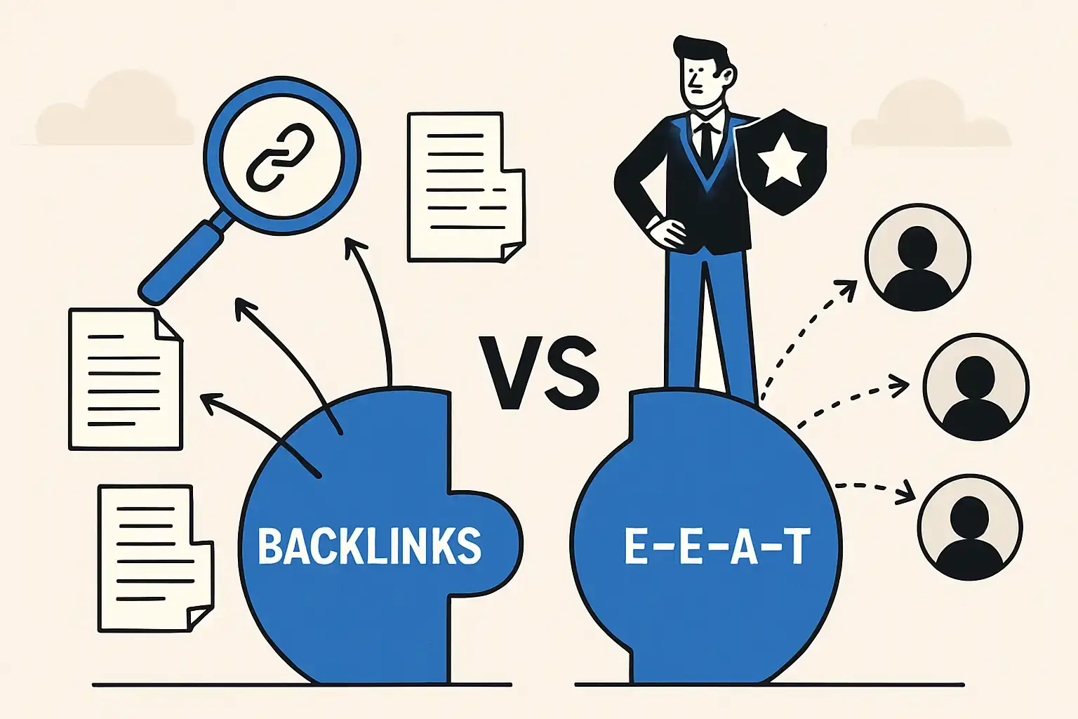 4) Authority Signals: Backlinks vs E‑E‑A‑T and Source Trust