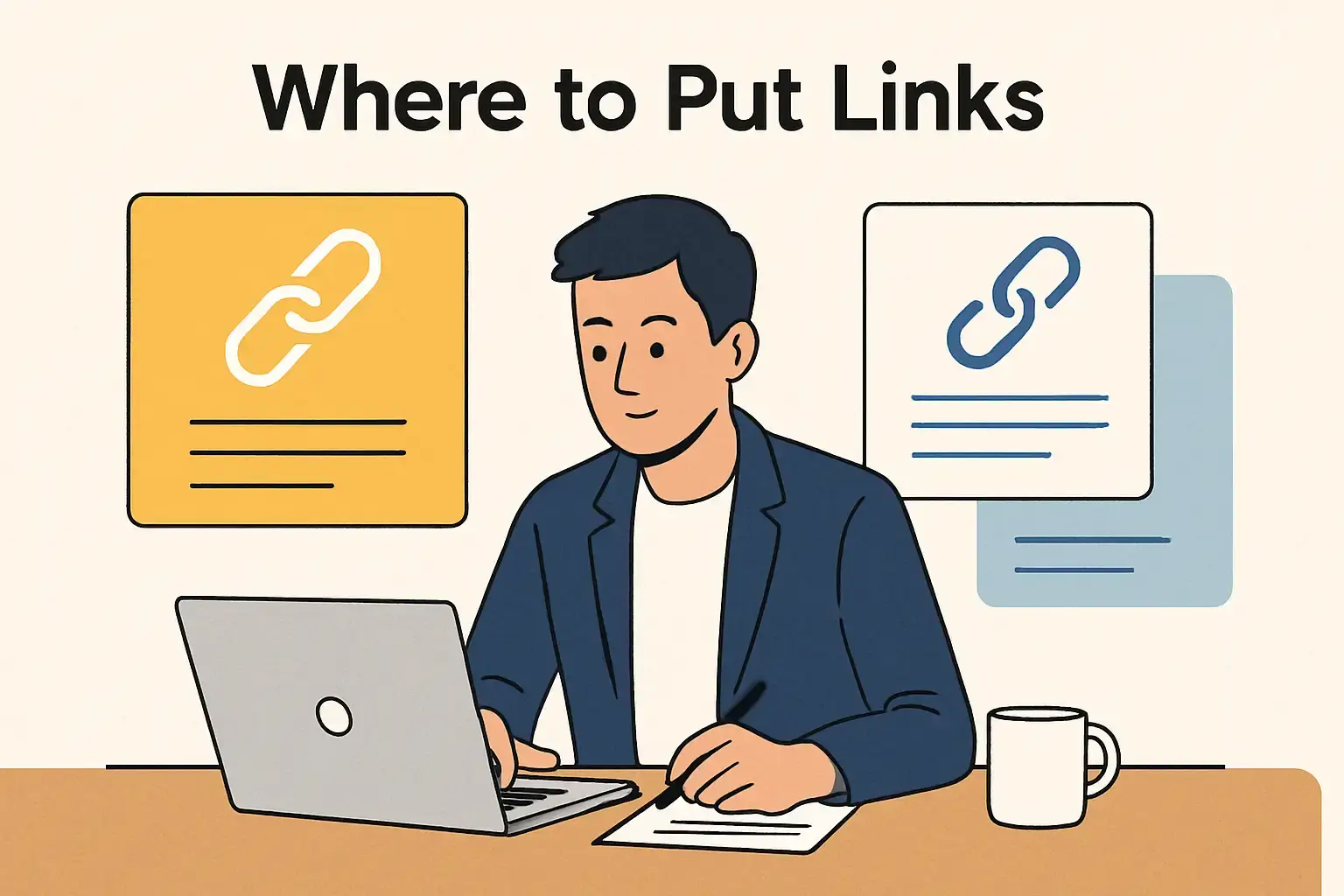 Where to put your links (and why)