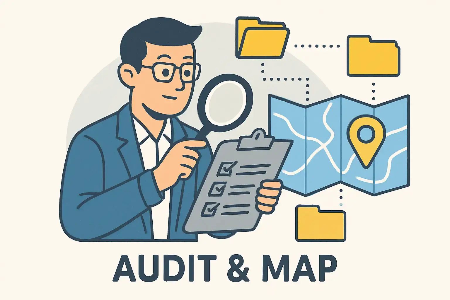 Audit and map what you already have