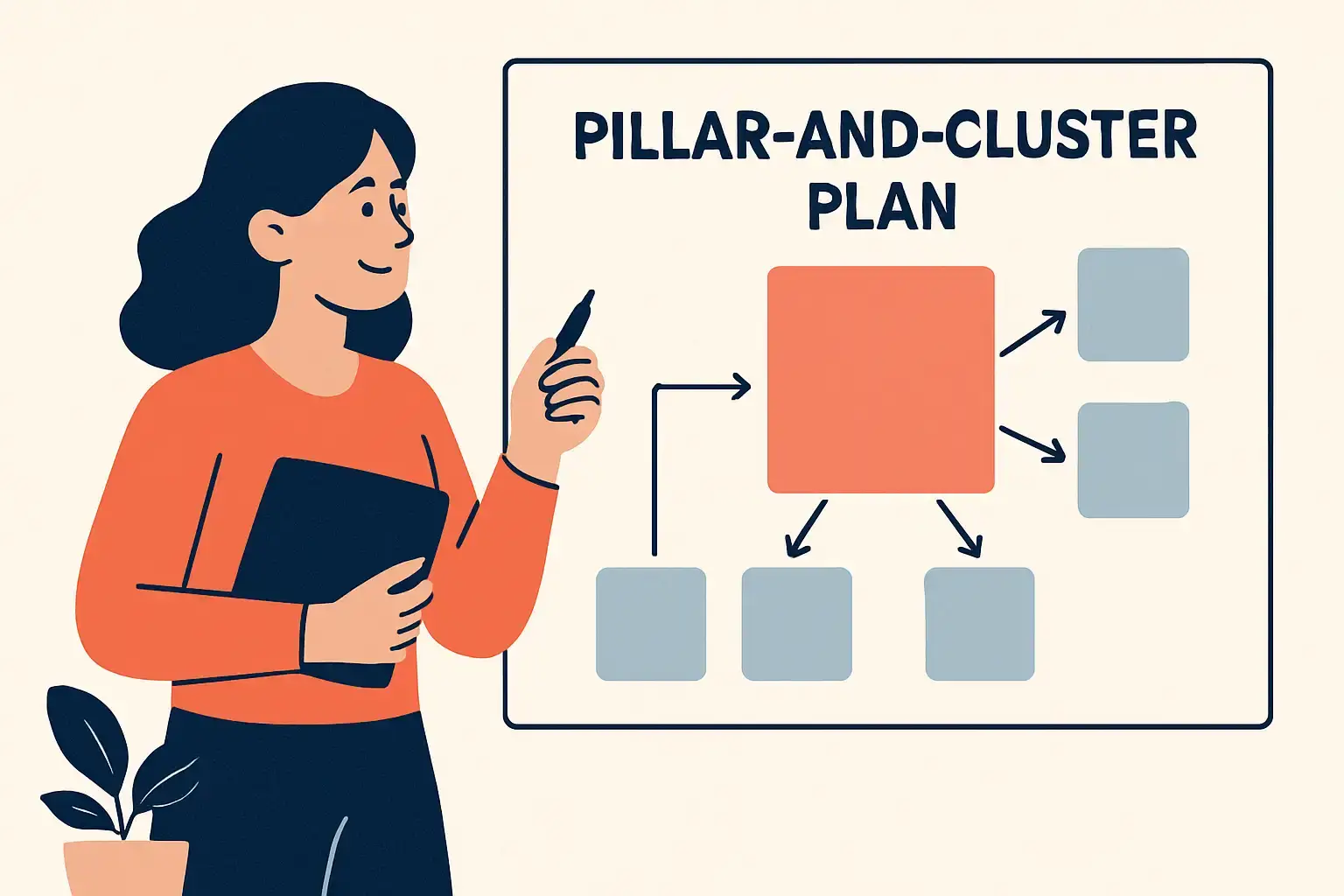 Build your pillar-and-cluster plan